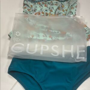 Cupshe Floral Bikini Set